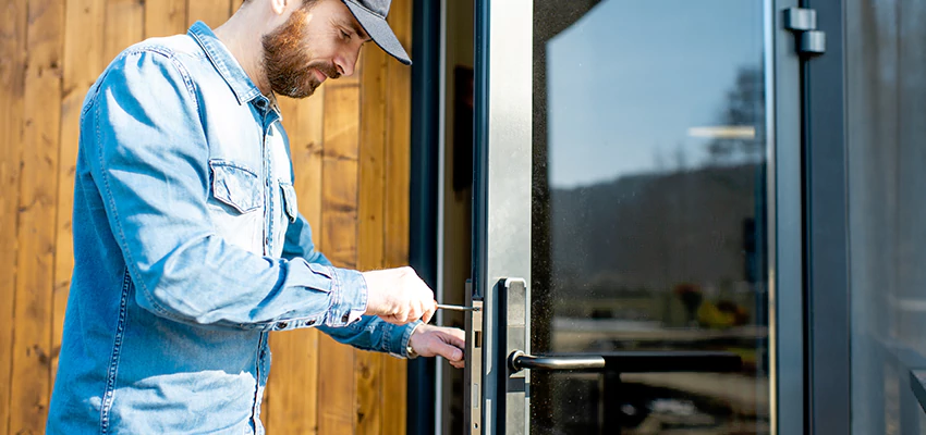Frameless Glass Storefront Door Locks Replacement in Grand Terrace, CA